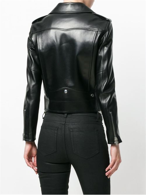 Leather jacket SAINT LAURENT | 481862Y5YA21000